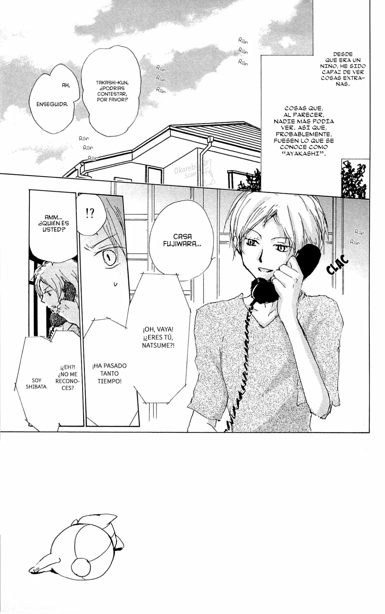 Natsume Yuujinchou Capítulo 74 - Page 8