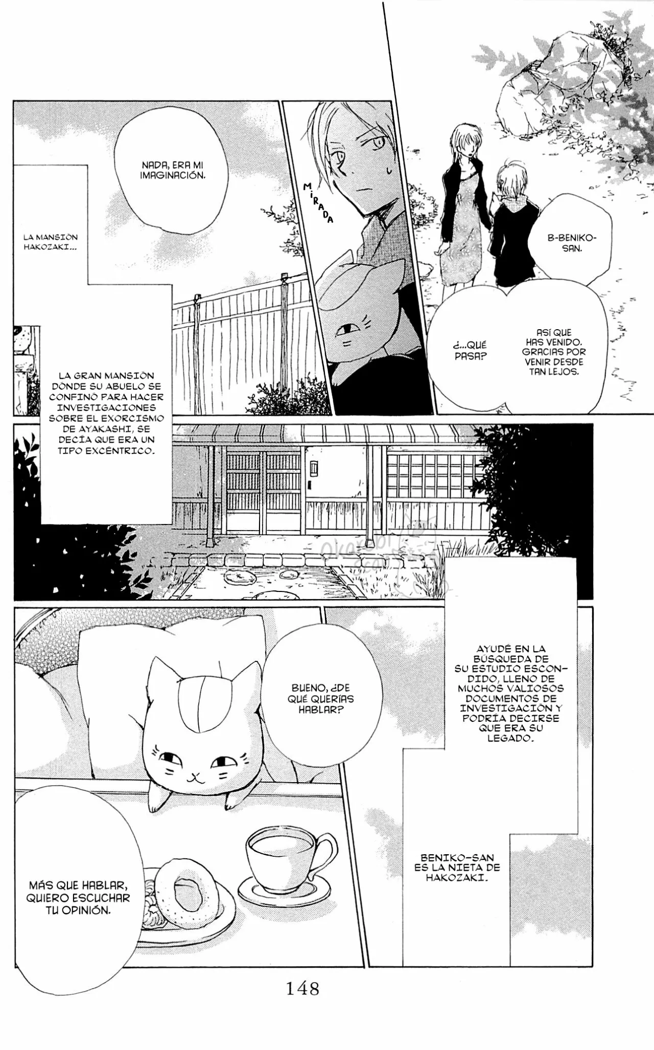 Natsume Yuujinchou Capítulo 77 - Page 8