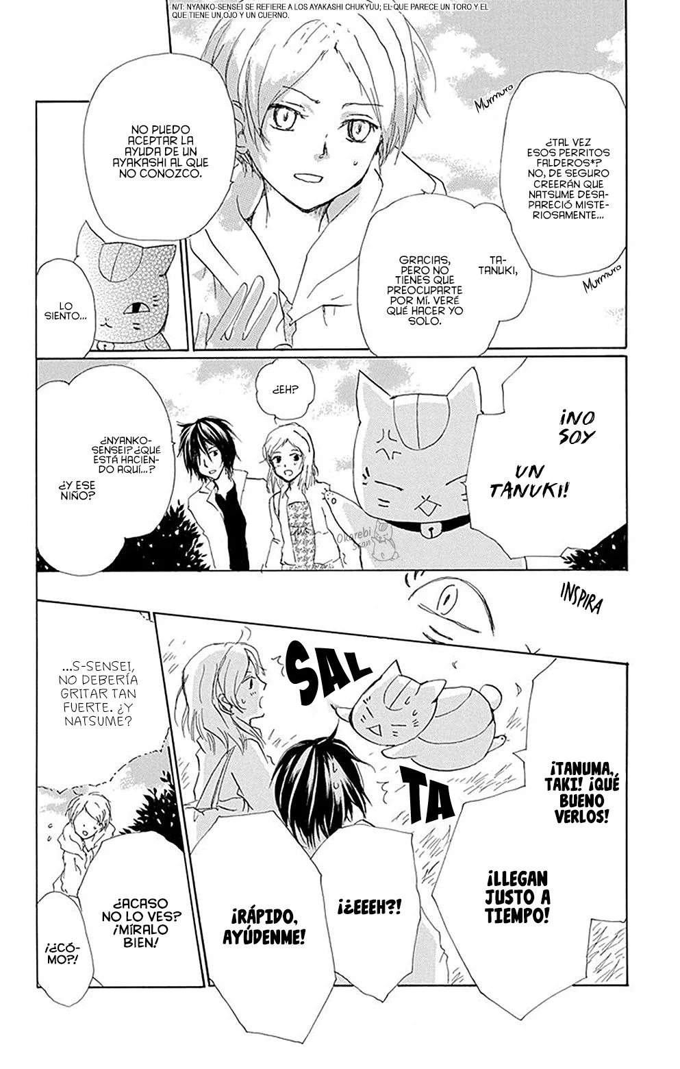 Natsume Yuujinchou Capítulo 78 - Page 17