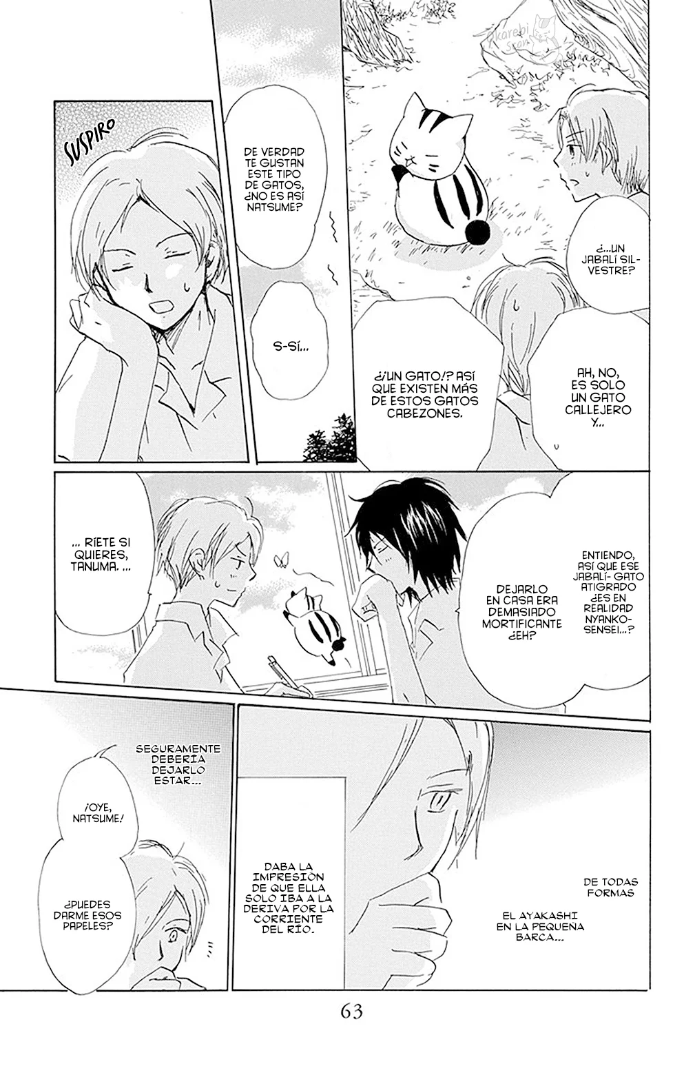 Natsume Yuujinchou Capítulo 79 - Page 14
