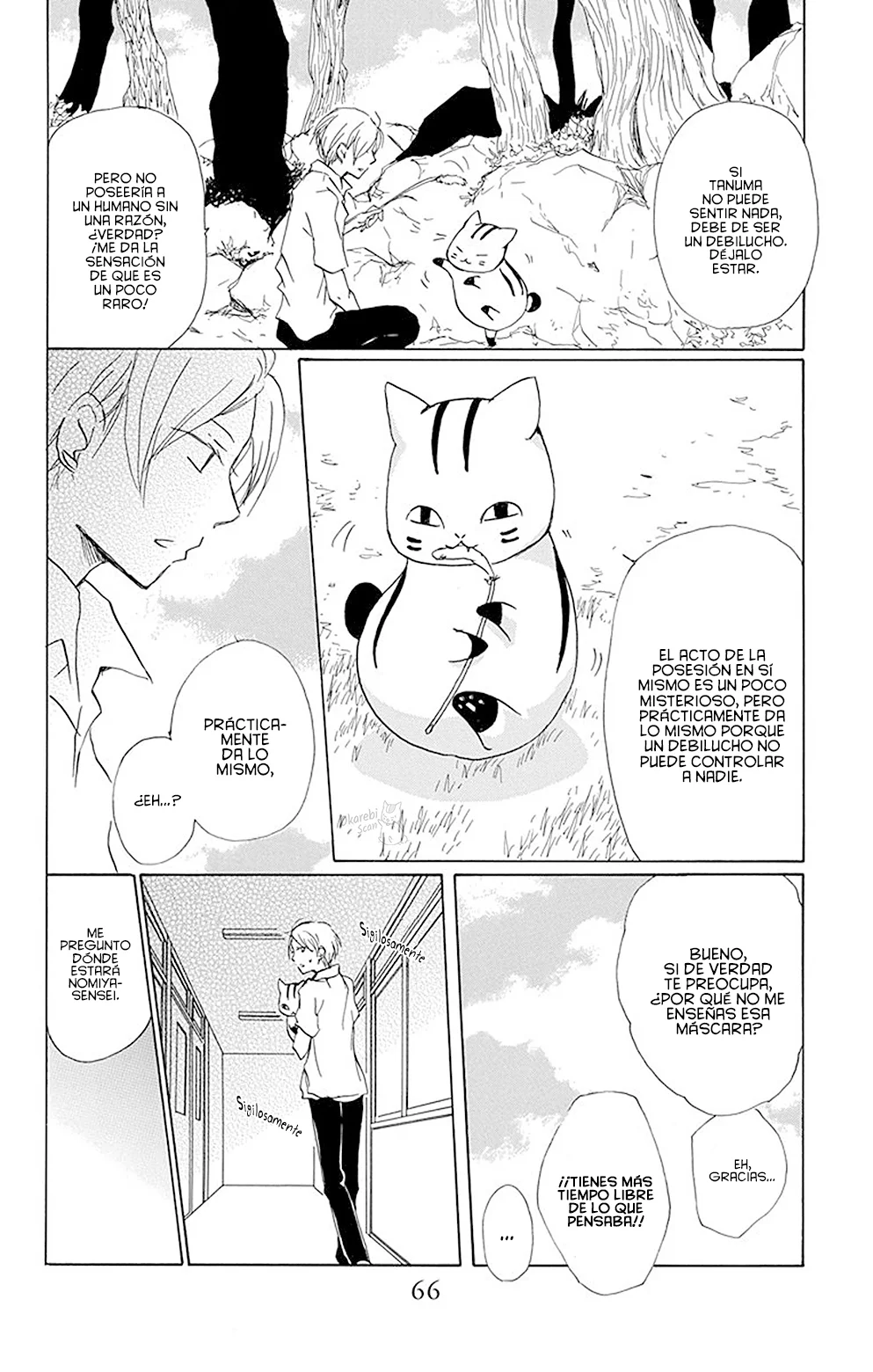 Natsume Yuujinchou Capítulo 79 - Page 17