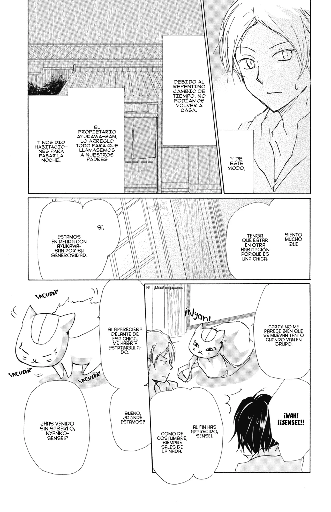 Natsume Yuujinchou Capítulo 85 - Page 12