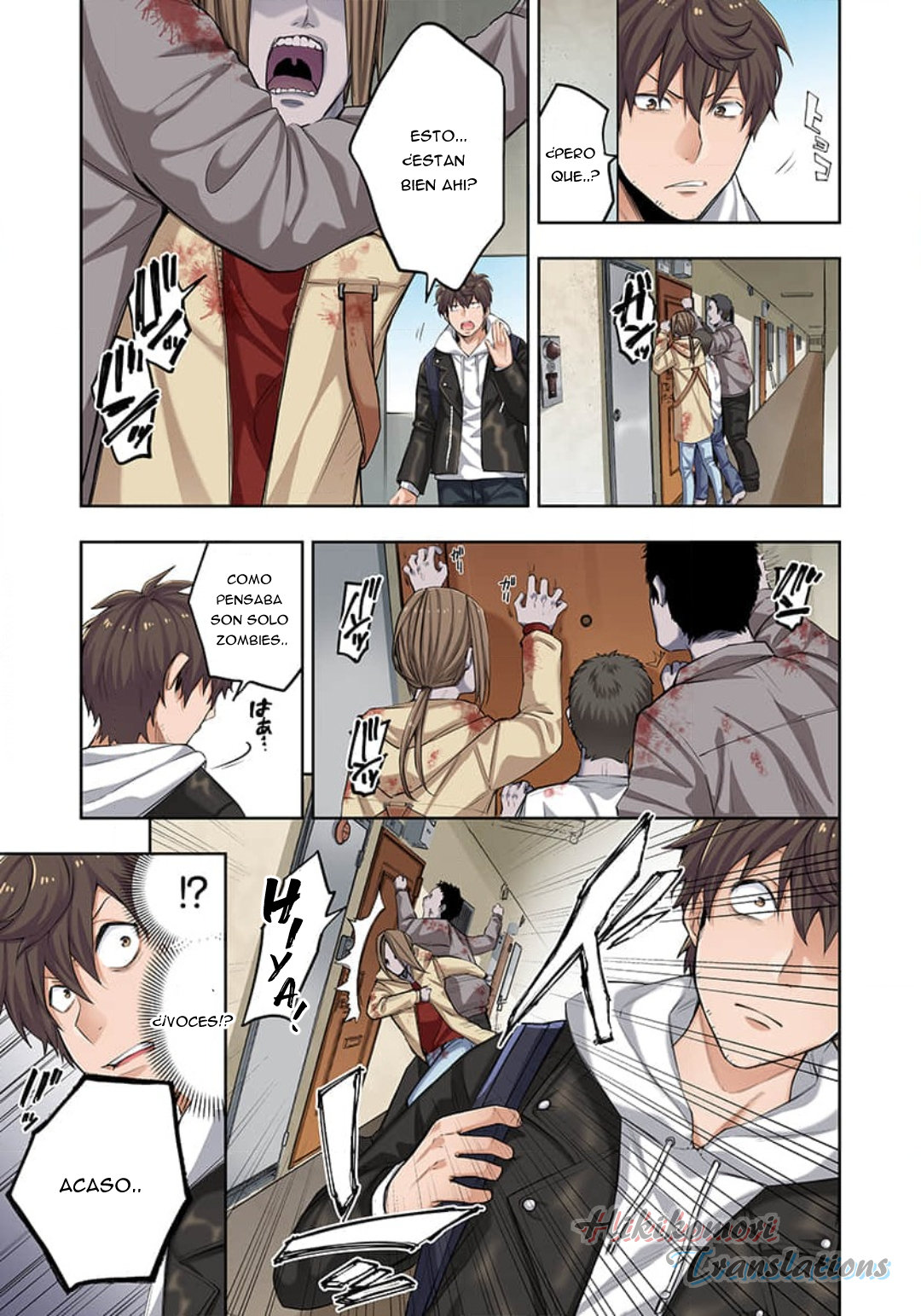En un mundo infestado por zombies, soy el único que no soy atacado por ellos español Capítulo 1 - Page 12
