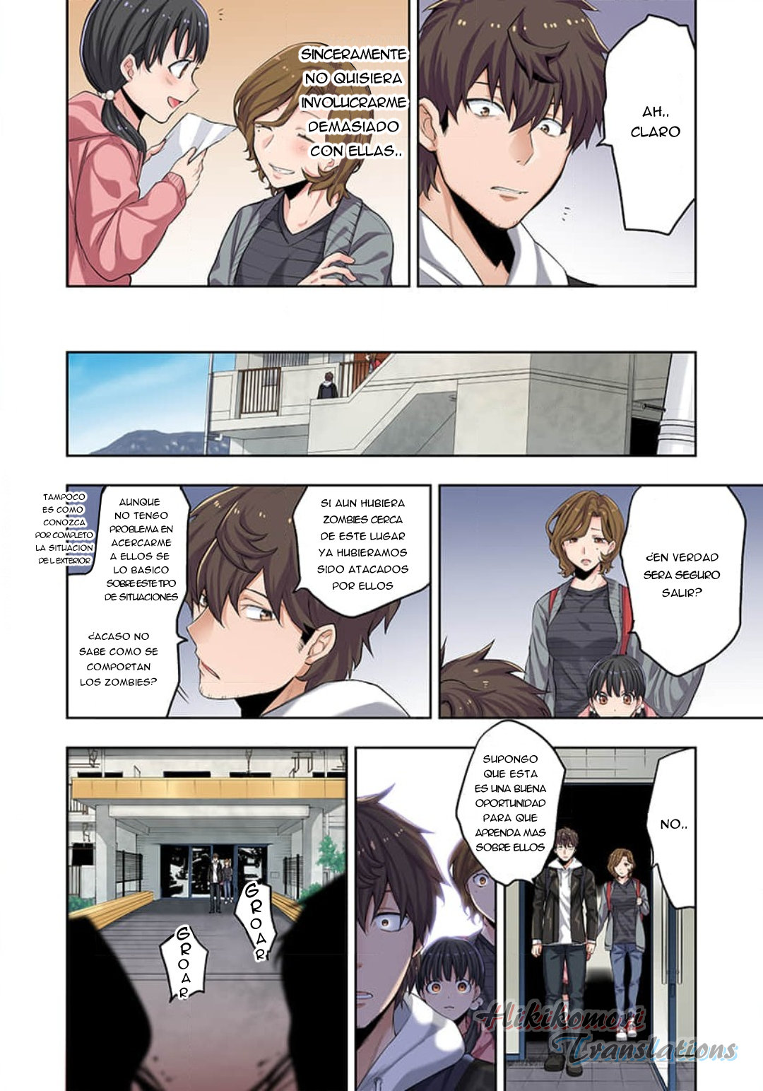 En un mundo infestado por zombies, soy el único que no soy atacado por ellos español Capítulo 1 - Page 17