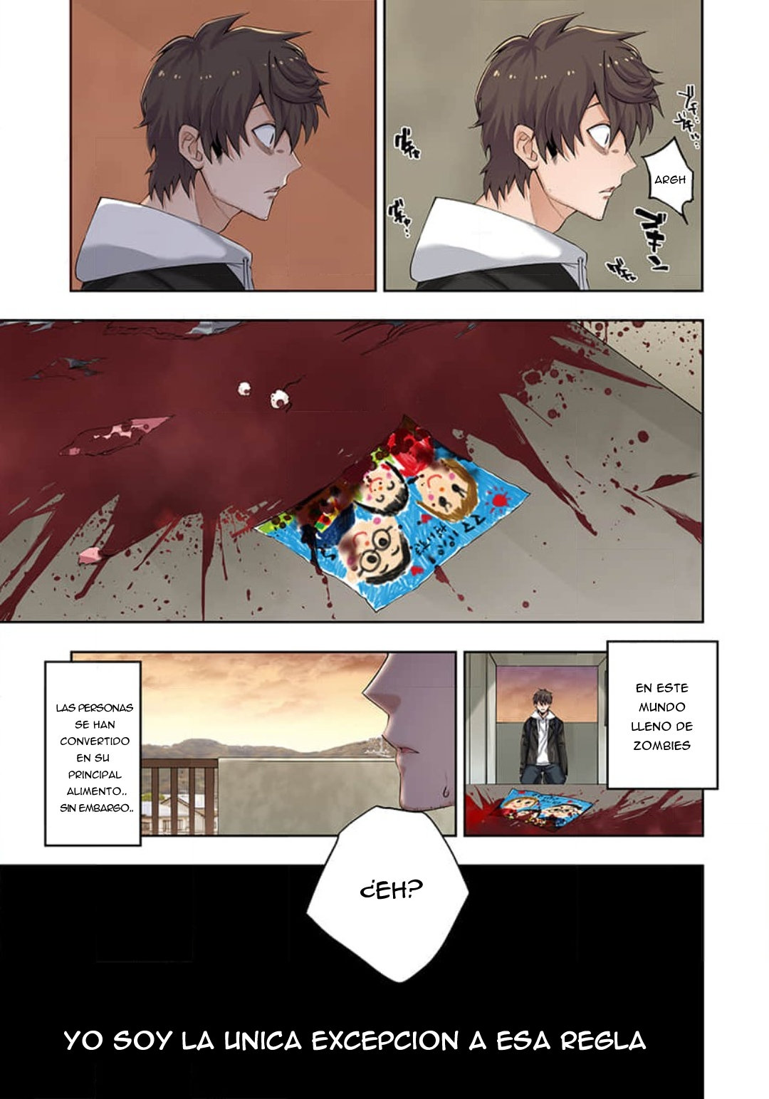 En un mundo infestado por zombies, soy el único que no soy atacado por ellos español Capítulo 1 - Page 20
