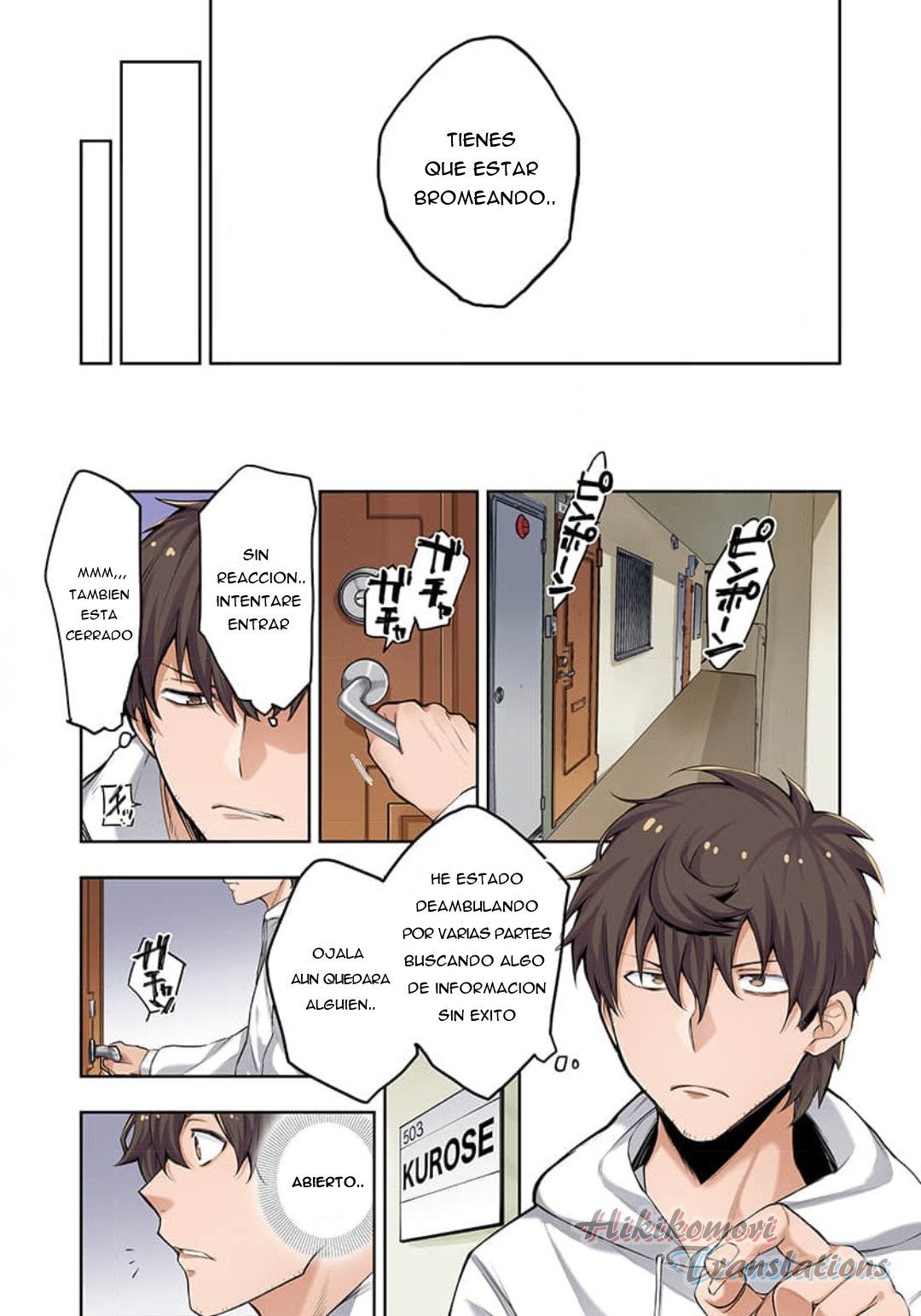En un mundo infestado por zombies, soy el único que no soy atacado por ellos español Capítulo 1 - Page 6