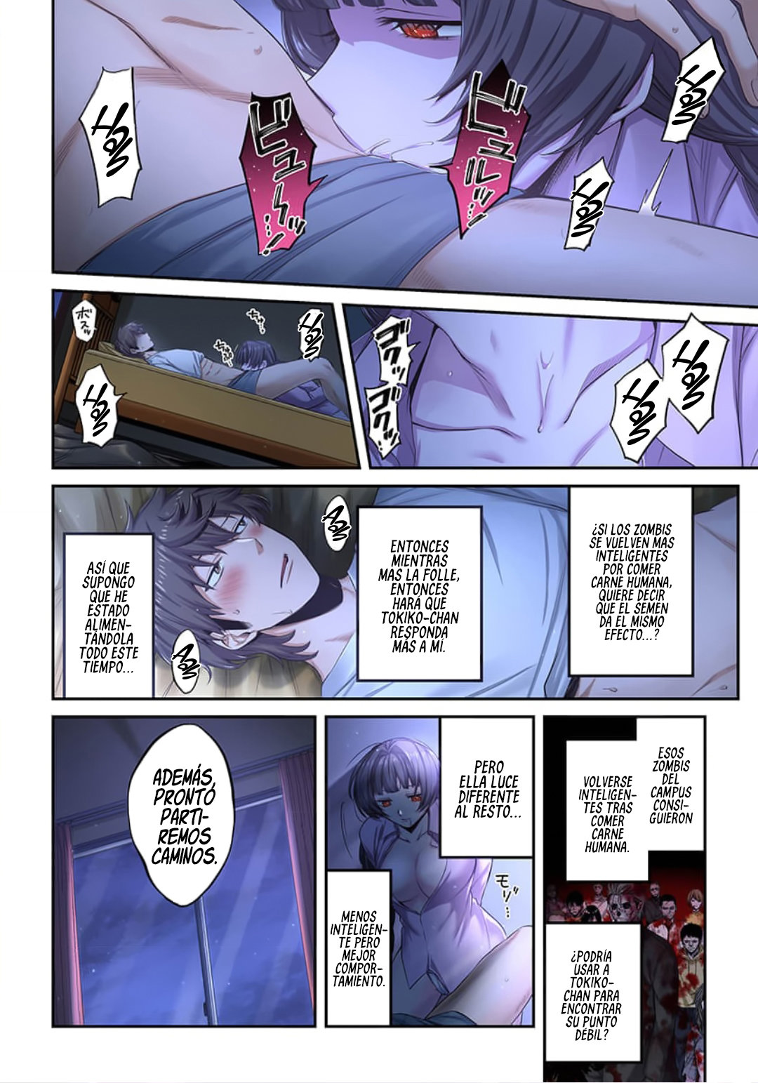 En un mundo infestado por zombies, soy el único que no soy atacado por ellos español Capítulo 10 - Page 15