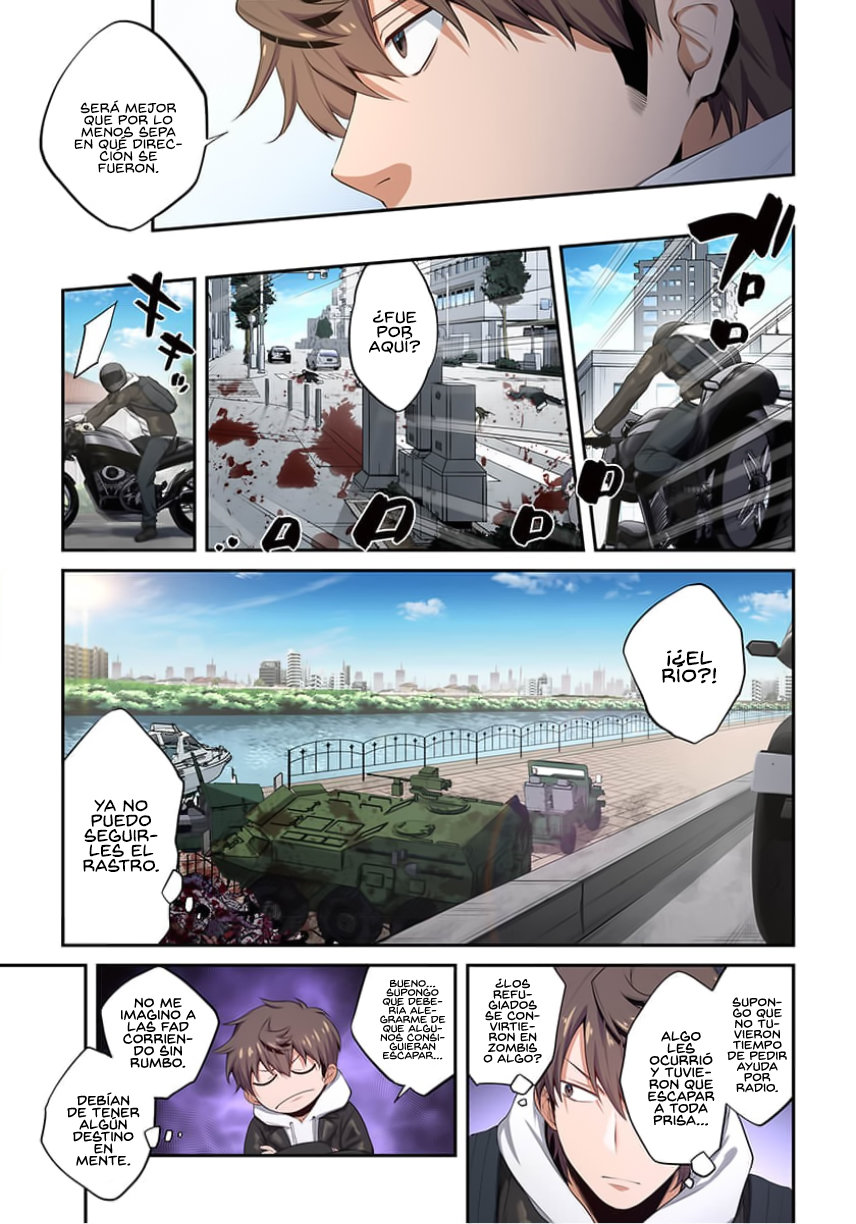 En un mundo infestado por zombies, soy el único que no soy atacado por ellos español Capítulo 14 - Page 10