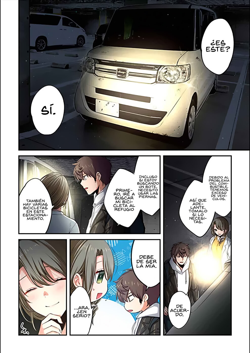 En un mundo infestado por zombies, soy el único que no soy atacado por ellos español Capítulo 18 - Page 3