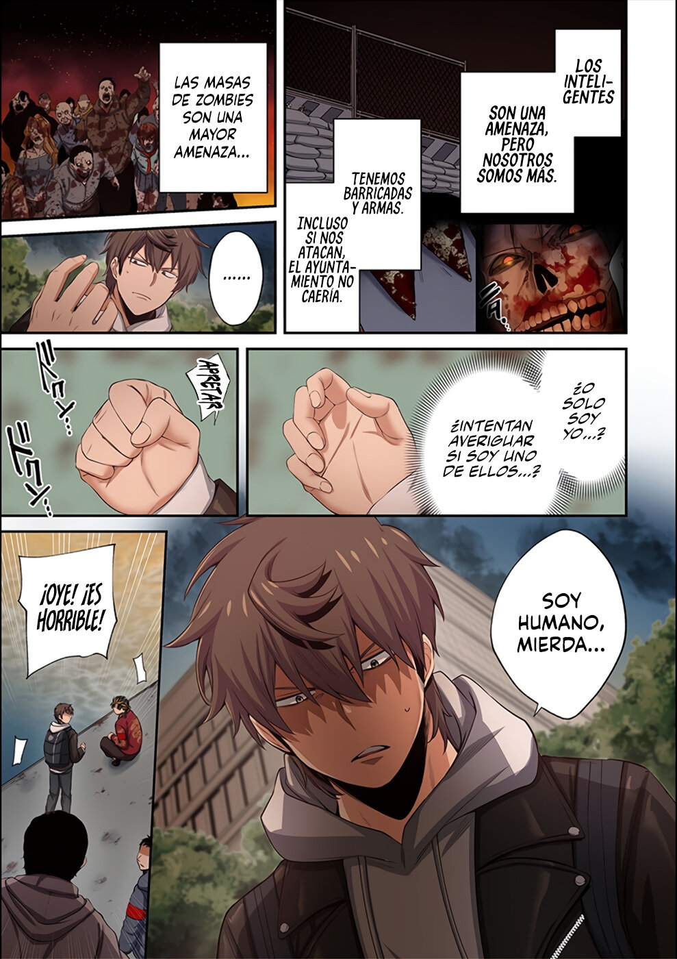 En un mundo infestado por zombies, soy el único que no soy atacado por ellos español Capítulo 19 - Page 16