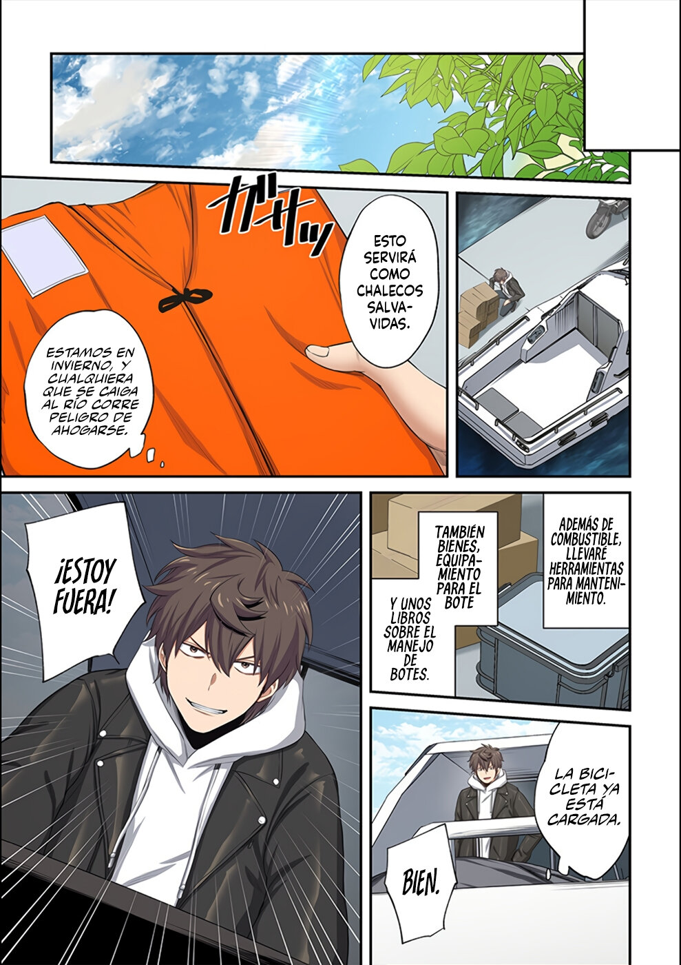 En un mundo infestado por zombies, soy el único que no soy atacado por ellos español Capítulo 19 - Page 8