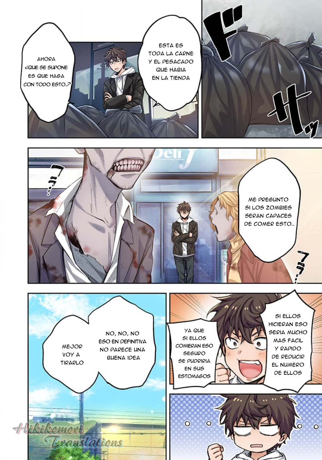 En un mundo infestado por zombies, soy el único que no soy atacado por ellos español Capítulo 2 - Page 10