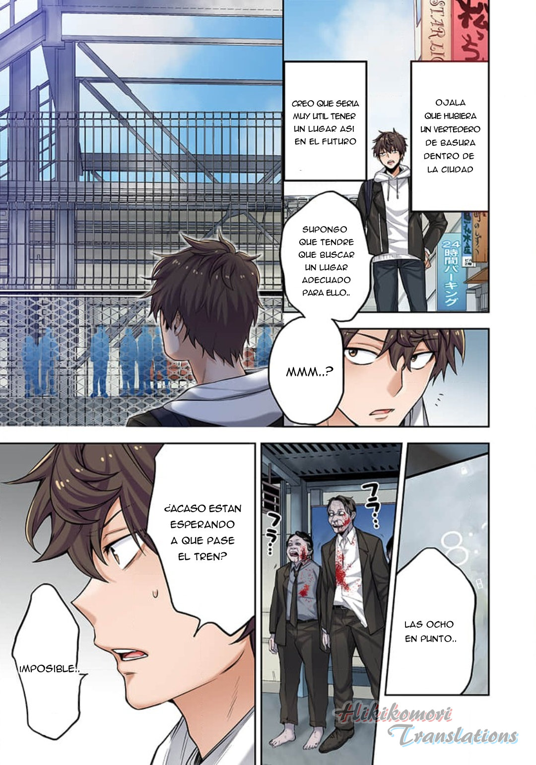 En un mundo infestado por zombies, soy el único que no soy atacado por ellos español Capítulo 2 - Page 11