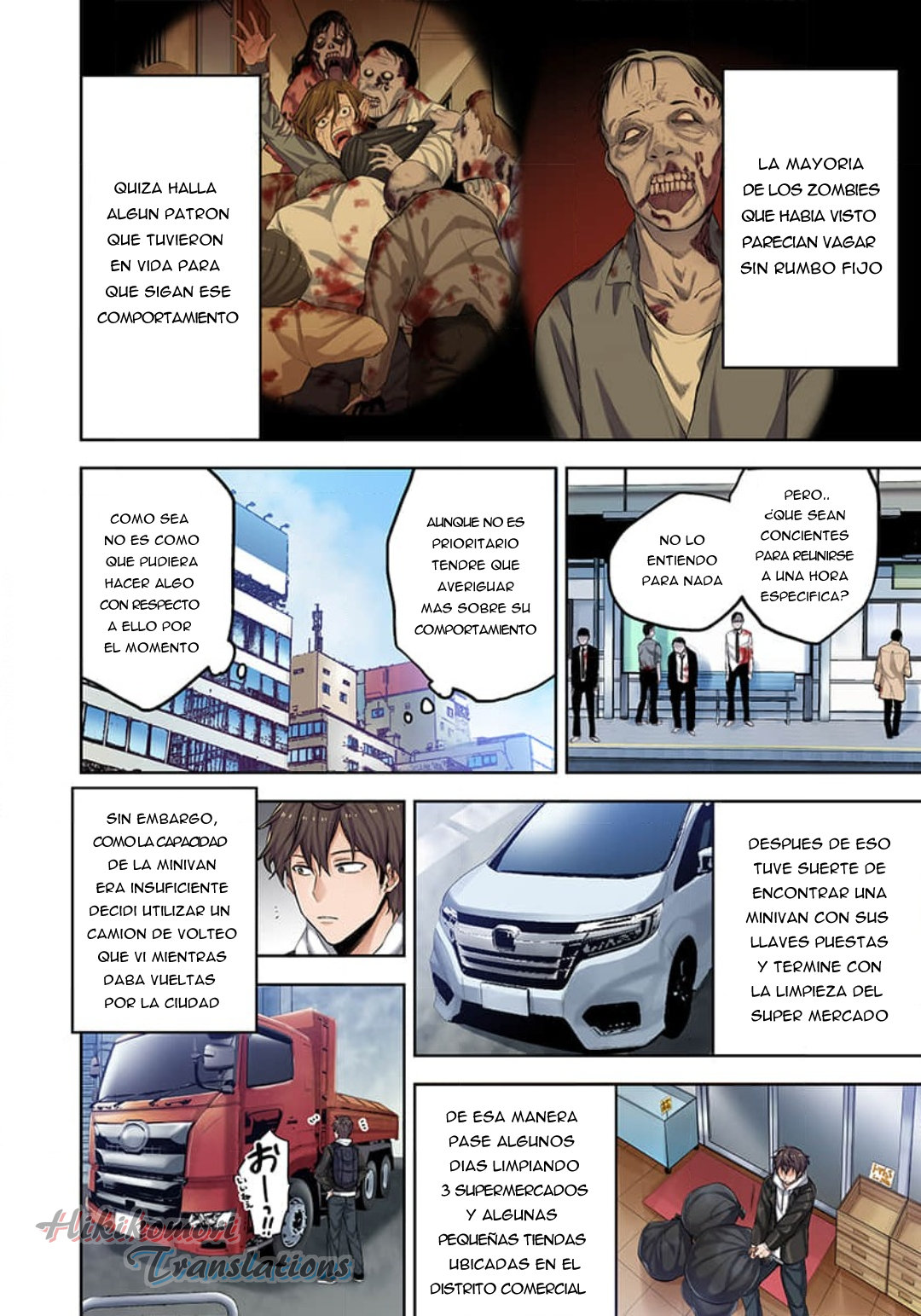 En un mundo infestado por zombies, soy el único que no soy atacado por ellos español Capítulo 2 - Page 12