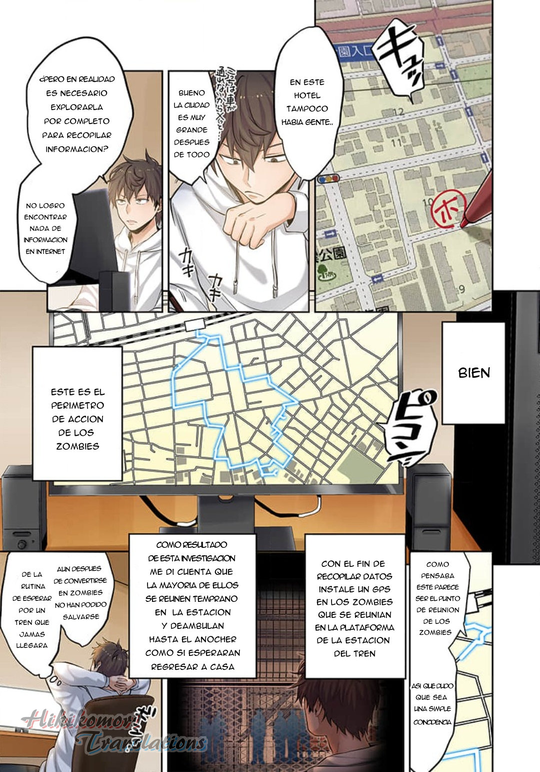 En un mundo infestado por zombies, soy el único que no soy atacado por ellos español Capítulo 2 - Page 28