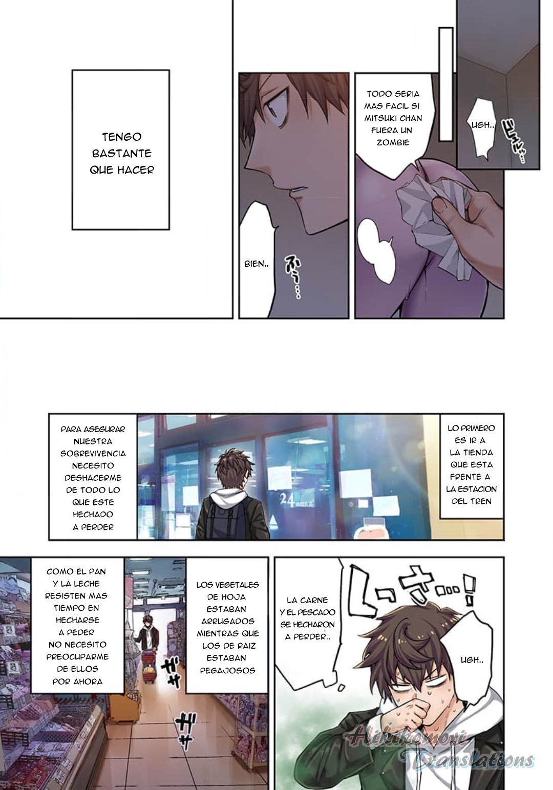 En un mundo infestado por zombies, soy el único que no soy atacado por ellos español Capítulo 2 - Page 9