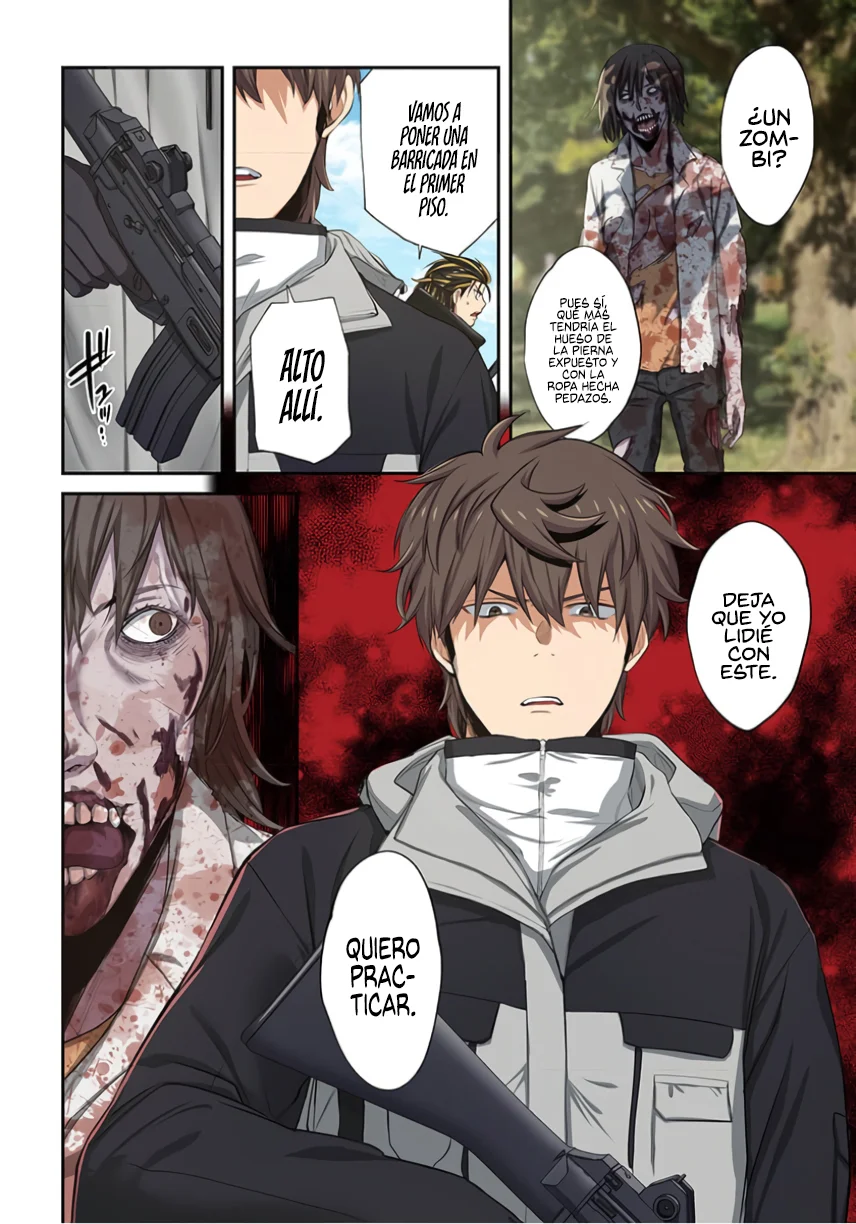 En un mundo infestado por zombies, soy el único que no soy atacado por ellos español Capítulo 21 - Page 9