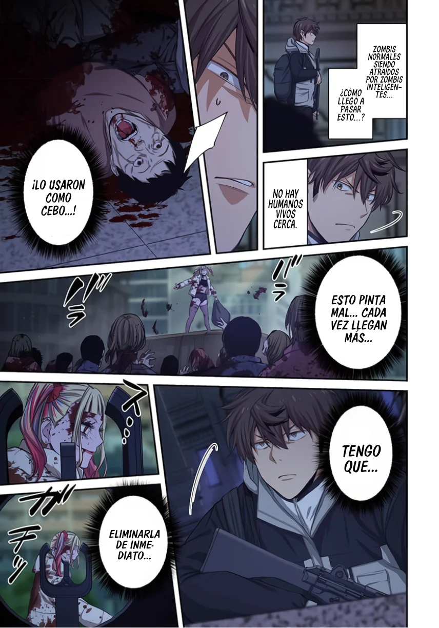 En un mundo infestado por zombies, soy el único que no soy atacado por ellos español Capítulo 25 - Page 14