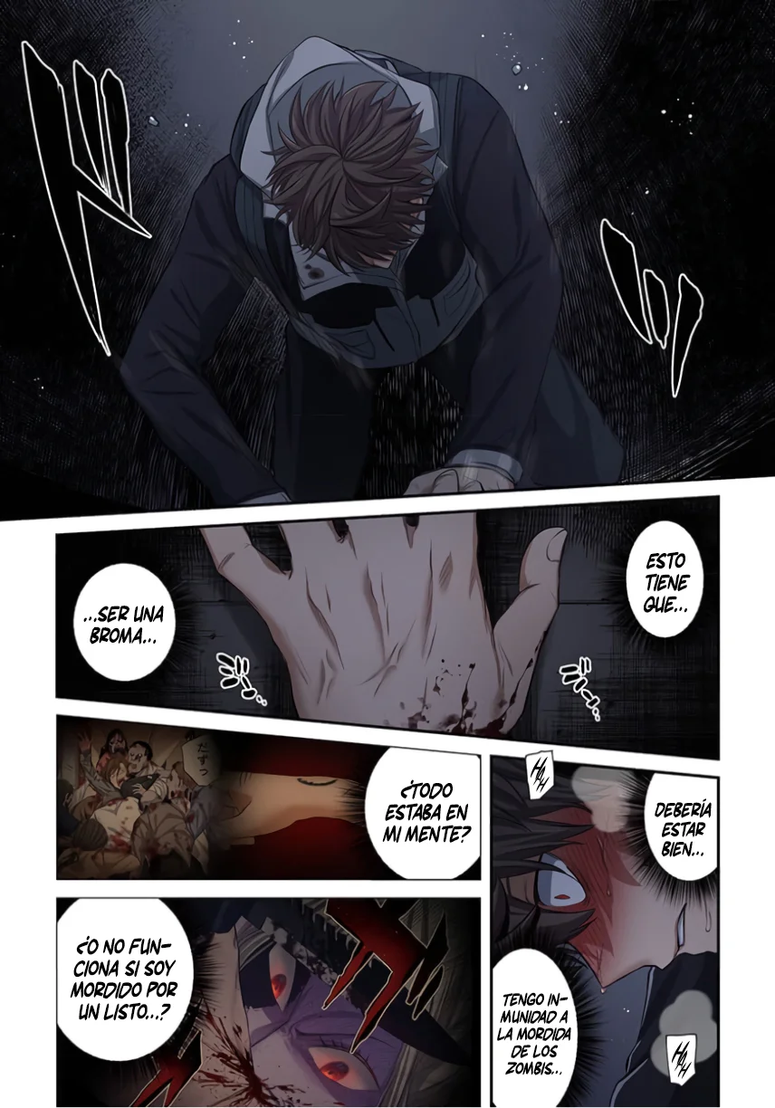 En un mundo infestado por zombies, soy el único que no soy atacado por ellos español Capítulo 27 - Page 14