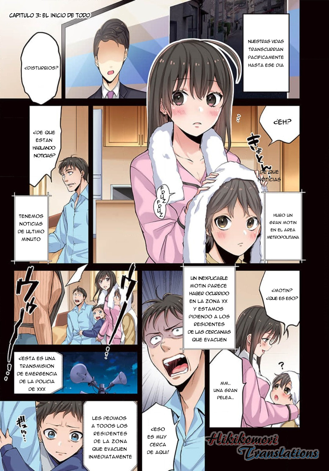 En un mundo infestado por zombies, soy el único que no soy atacado por ellos español Capítulo 3 - Page 2