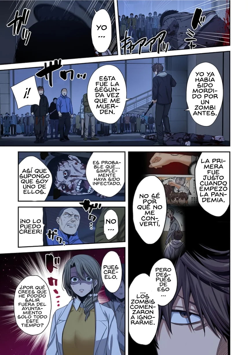 En un mundo infestado por zombies, soy el único que no soy atacado por ellos español Capítulo 30 - Page 12