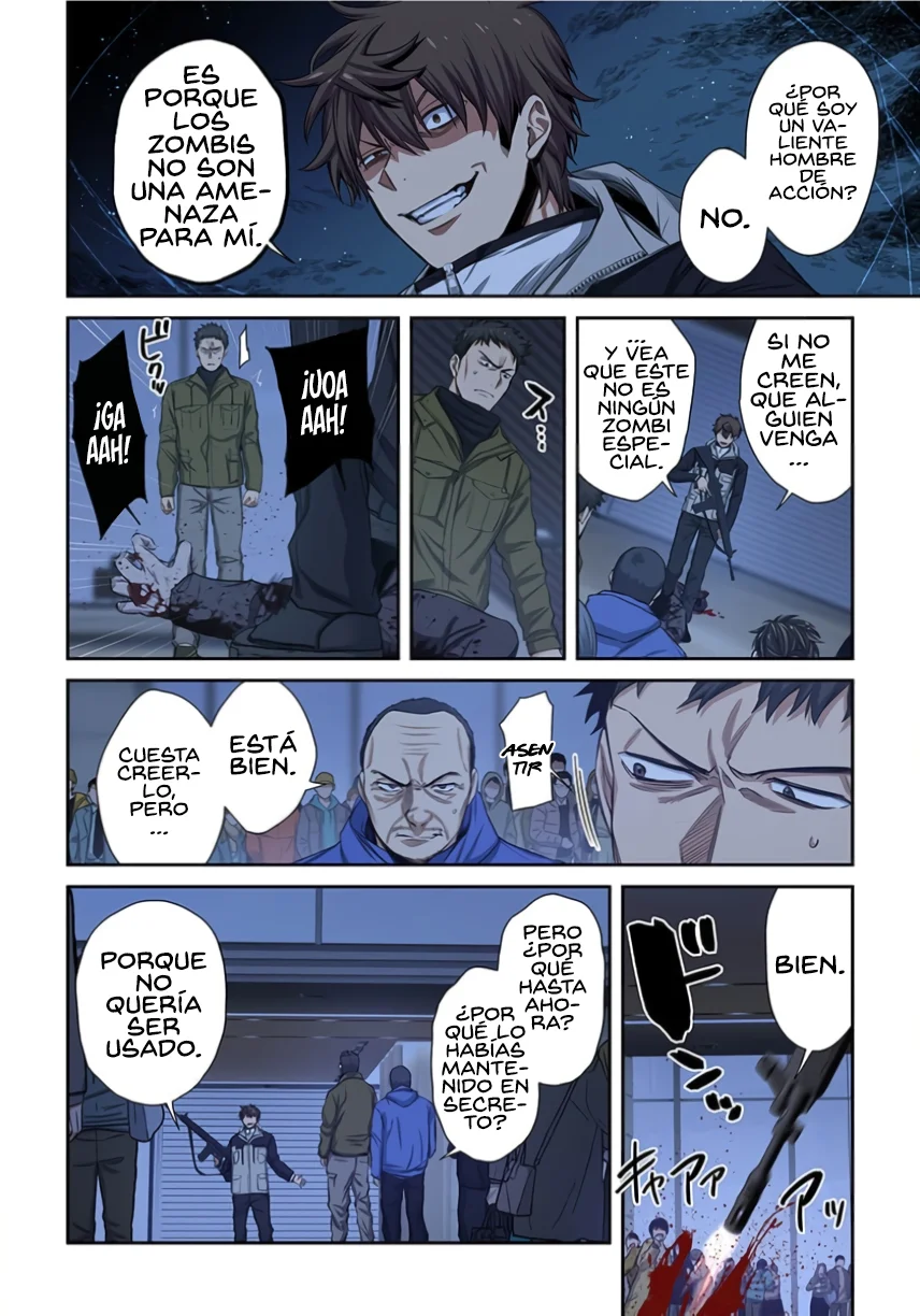 En un mundo infestado por zombies, soy el único que no soy atacado por ellos español Capítulo 30 - Page 13