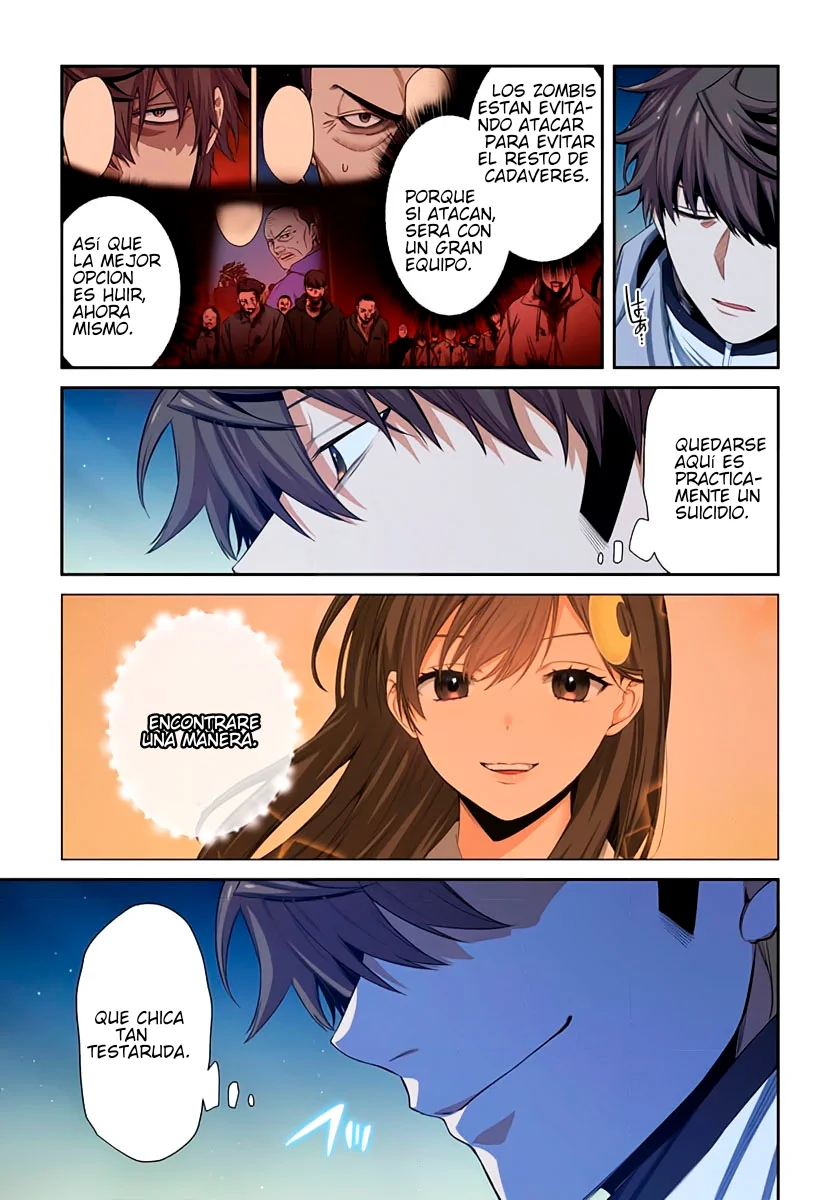 En un mundo infestado por zombies, soy el único que no soy atacado por ellos español Capítulo 33 - Page 14