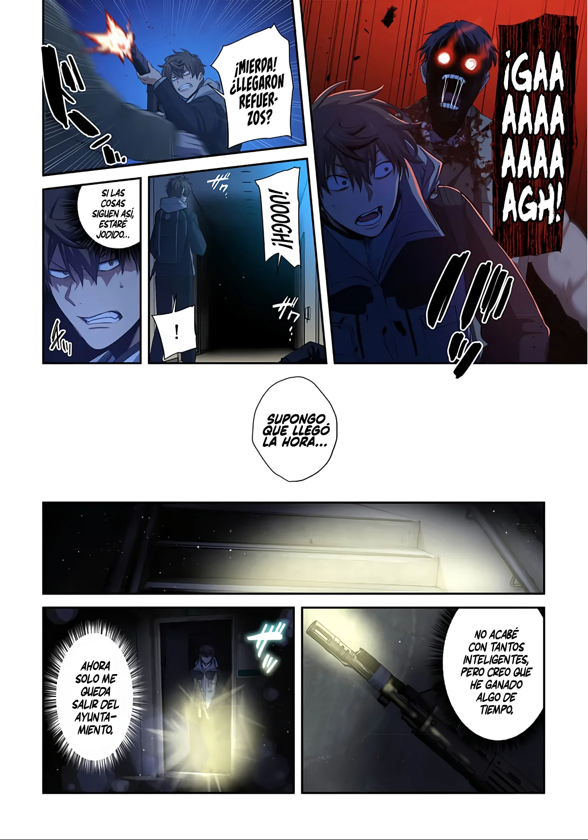 En un mundo infestado por zombies, soy el único que no soy atacado por ellos español Capítulo 35 - Page 13