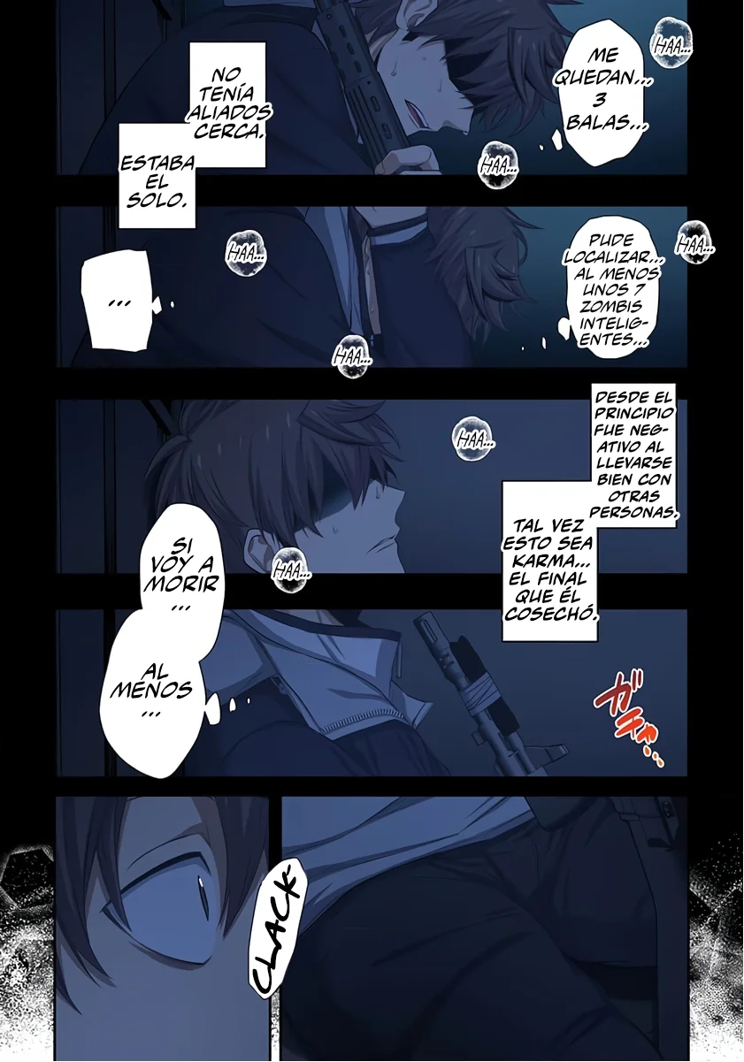 En un mundo infestado por zombies, soy el único que no soy atacado por ellos español Capítulo 36 - Page 11