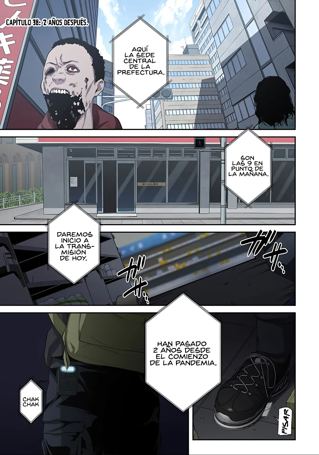 En un mundo infestado por zombies, soy el único que no soy atacado por ellos español Capítulo 38 - Page 2