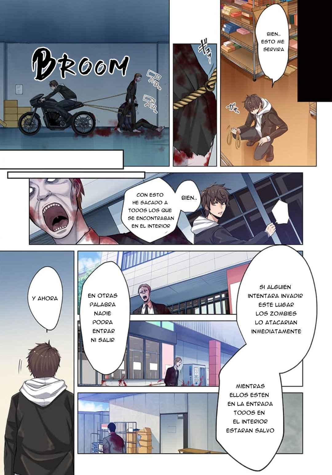 En un mundo infestado por zombies, soy el único que no soy atacado por ellos español Capítulo 4 - Page 4