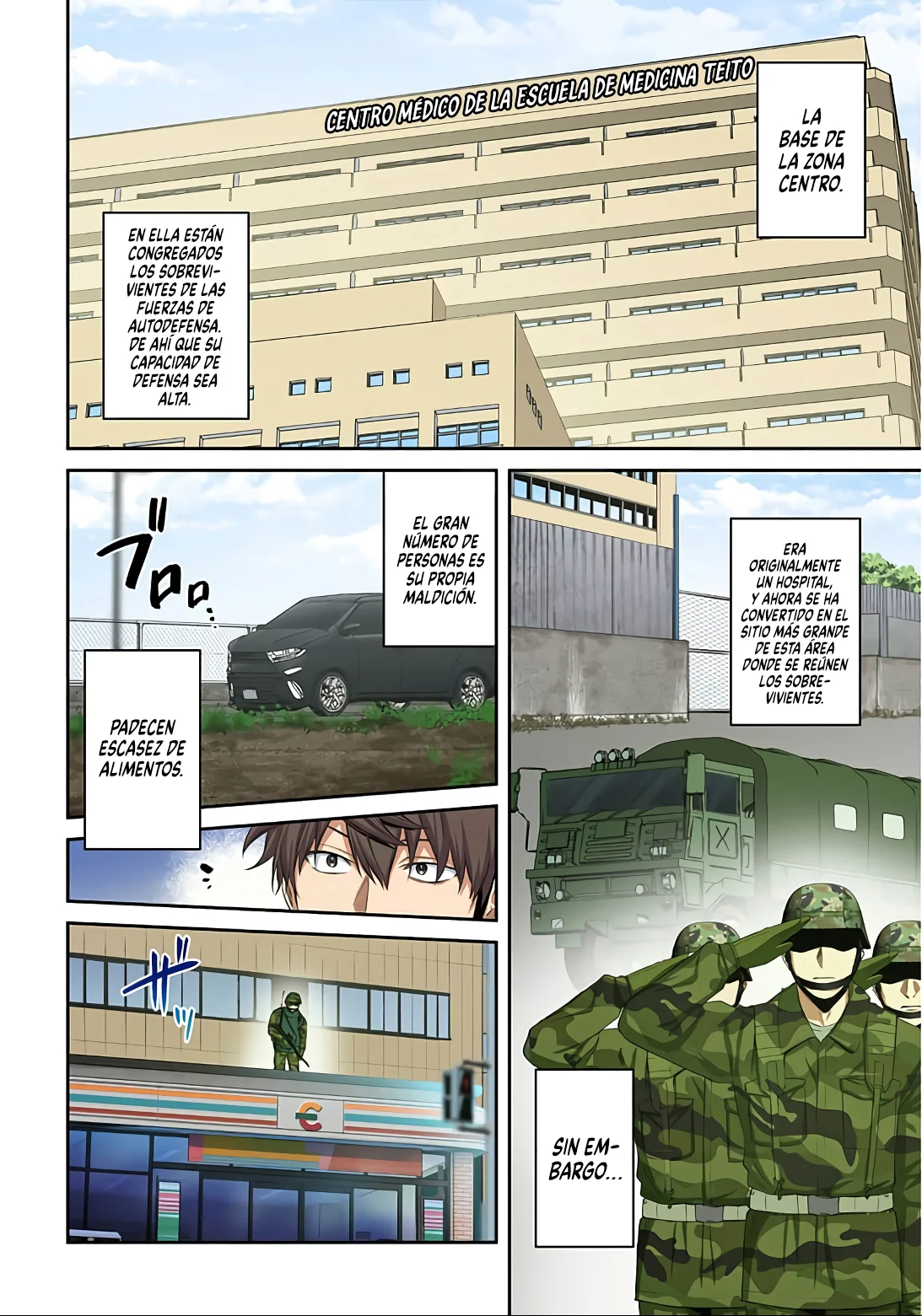 En un mundo infestado por zombies, soy el único que no soy atacado por ellos español Capítulo 40 - Page 3