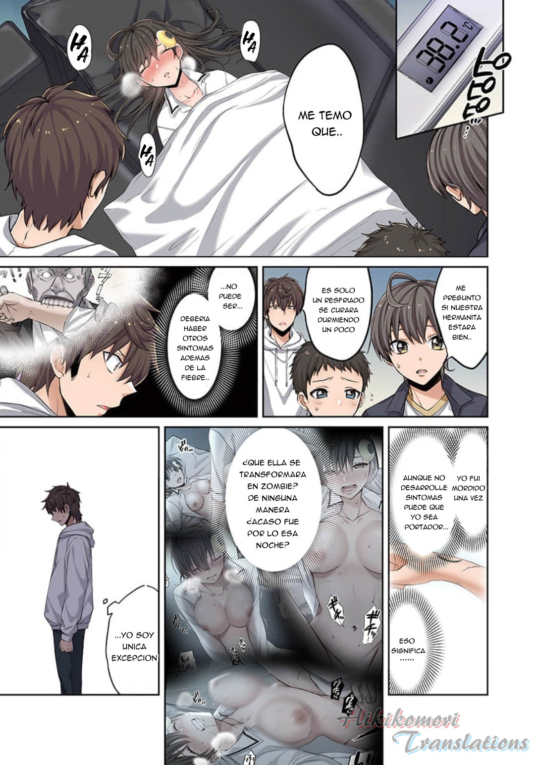 En un mundo infestado por zombies, soy el único que no soy atacado por ellos español Capítulo 5 - Page 14
