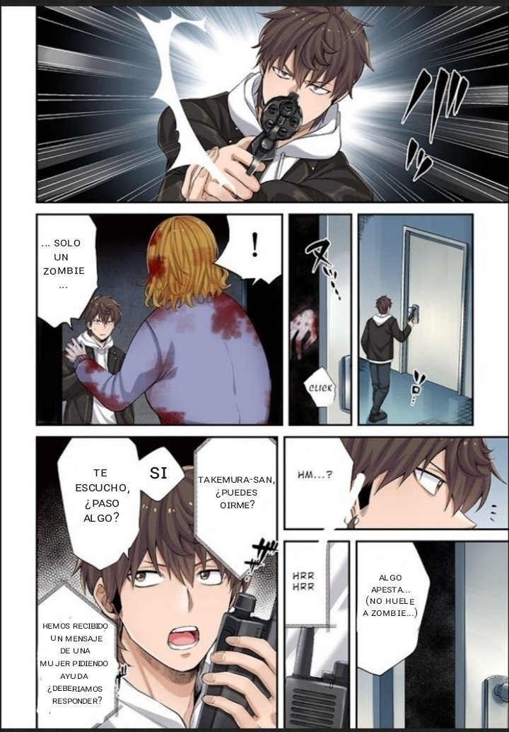 En un mundo infestado por zombies, soy el único que no soy atacado por ellos español Capítulo 6 - Page 14