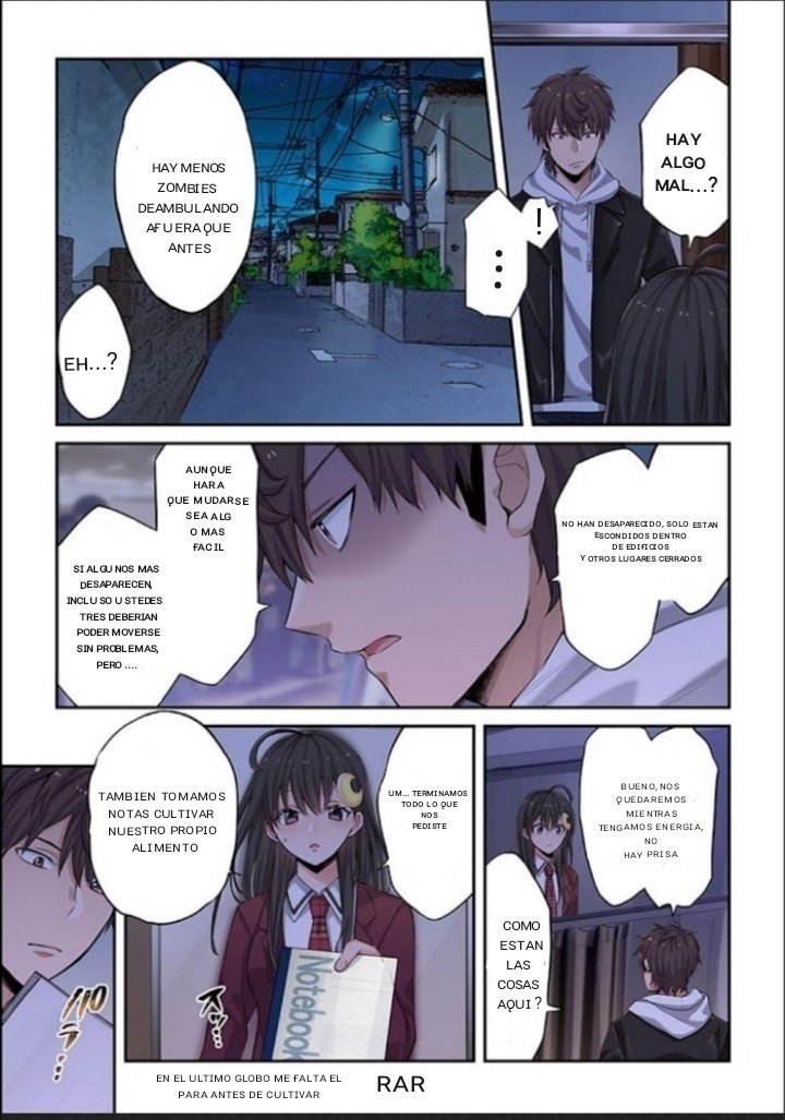 En un mundo infestado por zombies, soy el único que no soy atacado por ellos español Capítulo 6 - Page 7
