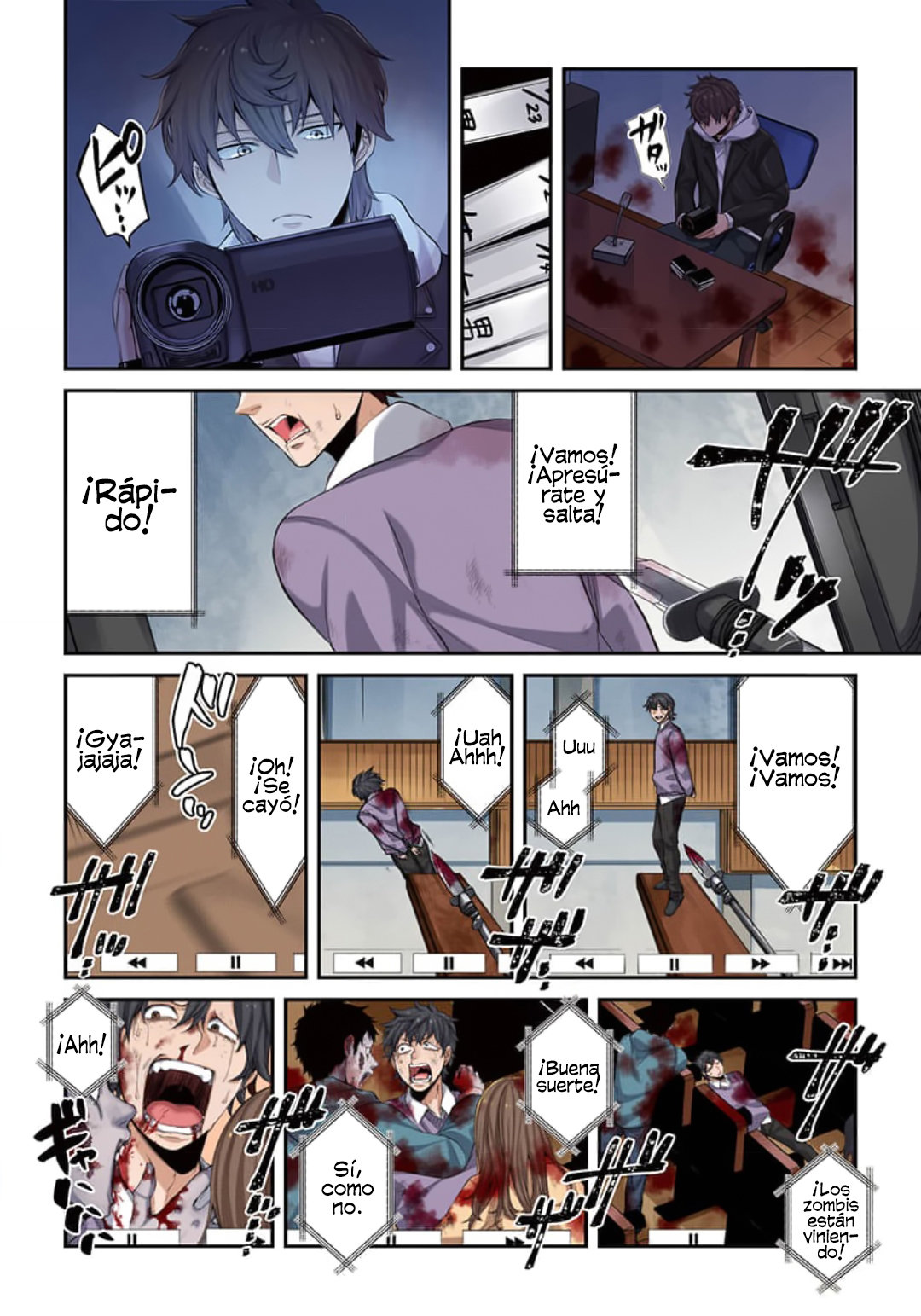 En un mundo infestado por zombies, soy el único que no soy atacado por ellos español Capítulo 7 - Page 11