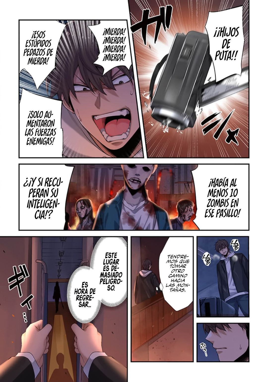 En un mundo infestado por zombies, soy el único que no soy atacado por ellos español Capítulo 7 - Page 14