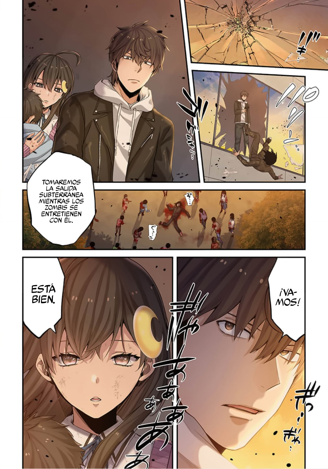 En un mundo infestado por zombies, soy el único que no soy atacado por ellos español Capítulo 8 - Page 17