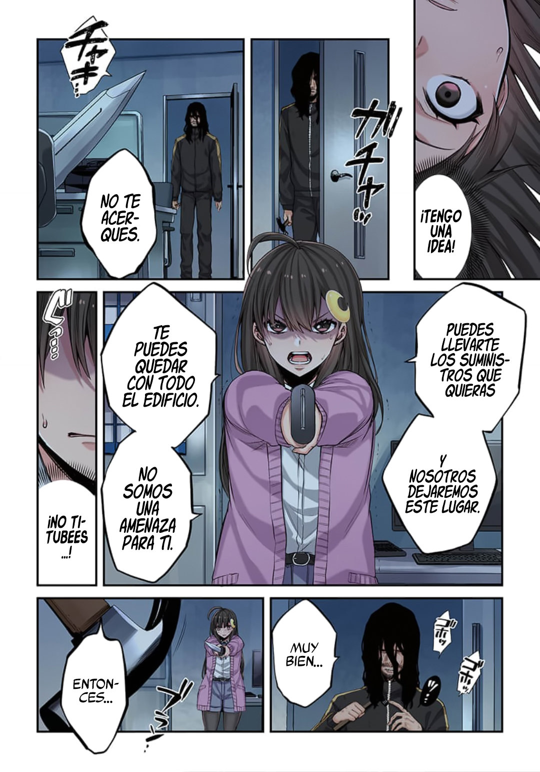 En un mundo infestado por zombies, soy el único que no soy atacado por ellos español Capítulo 8 - Page 5