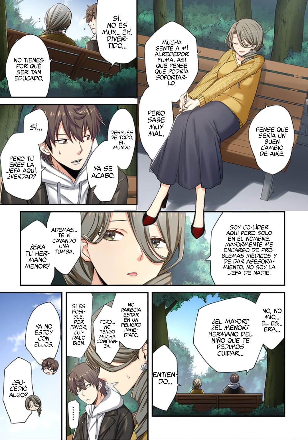 En un mundo infestado por zombies, soy el único que no soy atacado por ellos español Capítulo 9 - Page 16