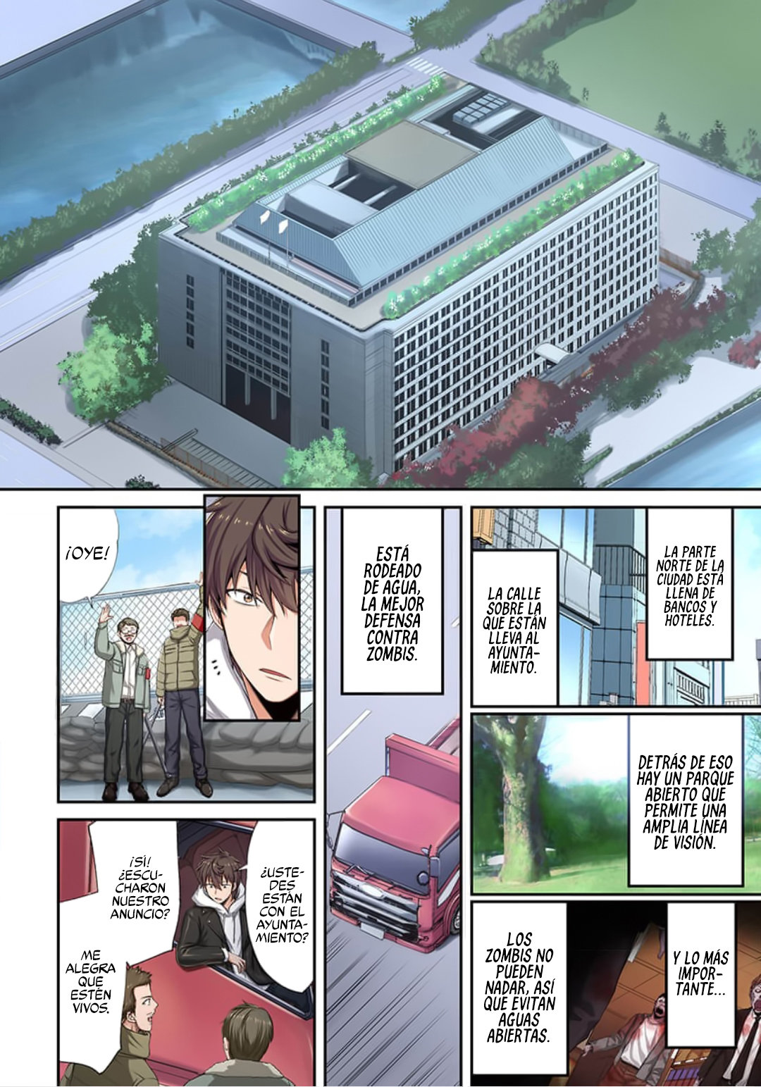 En un mundo infestado por zombies, soy el único que no soy atacado por ellos español Capítulo 9 - Page 3