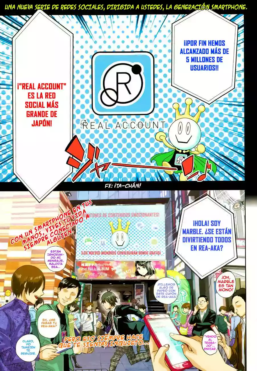 Real Account 2 Capítulo 1 - Page 2