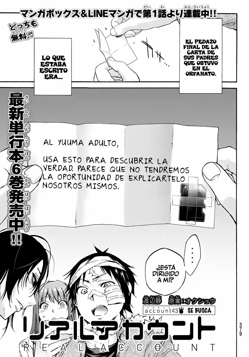 Real Account 2 Capítulo 43 - Page 2