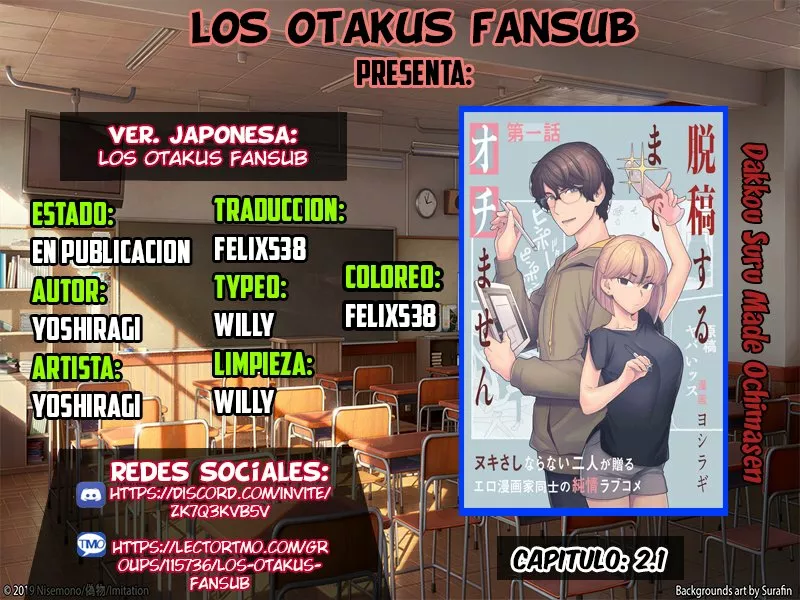 Dakkou Suru Made Ochimasen Capítulo 2 - Page 1