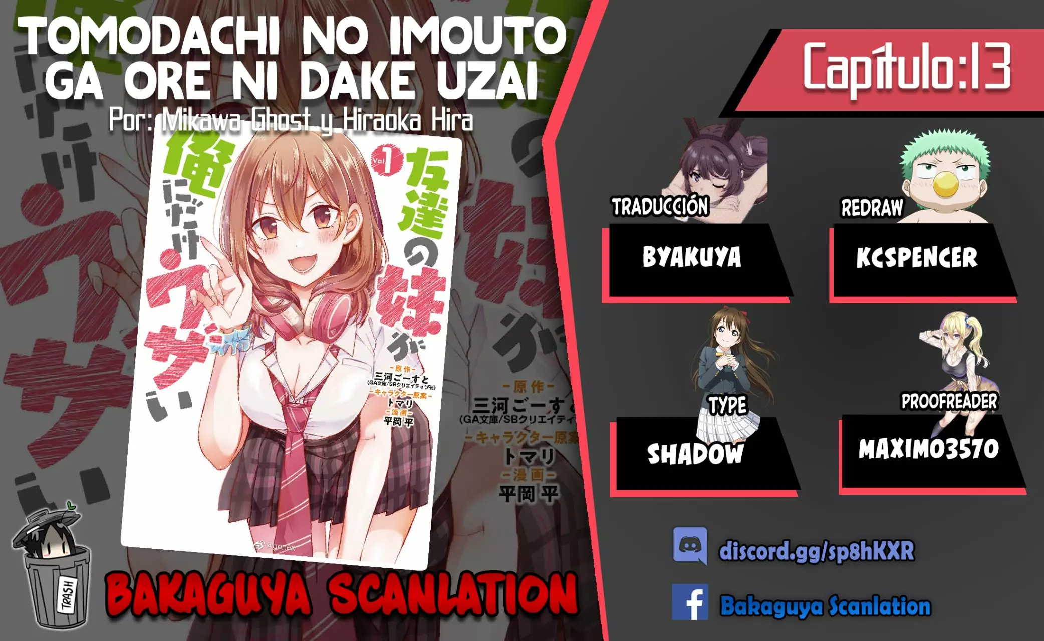 Tomodachi no Imouto ga Ore ni Dake Uzai Capítulo 13 - Page 1