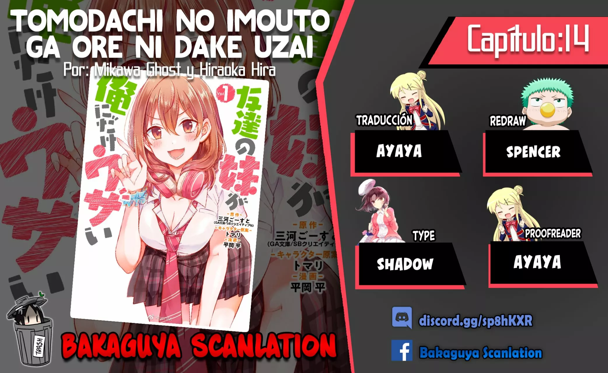 Tomodachi no Imouto ga Ore ni Dake Uzai Capítulo 14 - Page 1