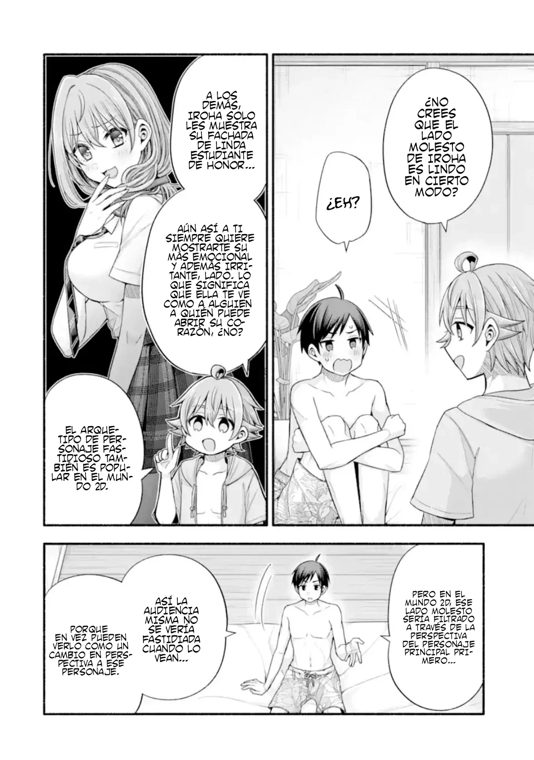Tomodachi no Imouto ga Ore ni Dake Uzai Capítulo 35.1 - Page 8