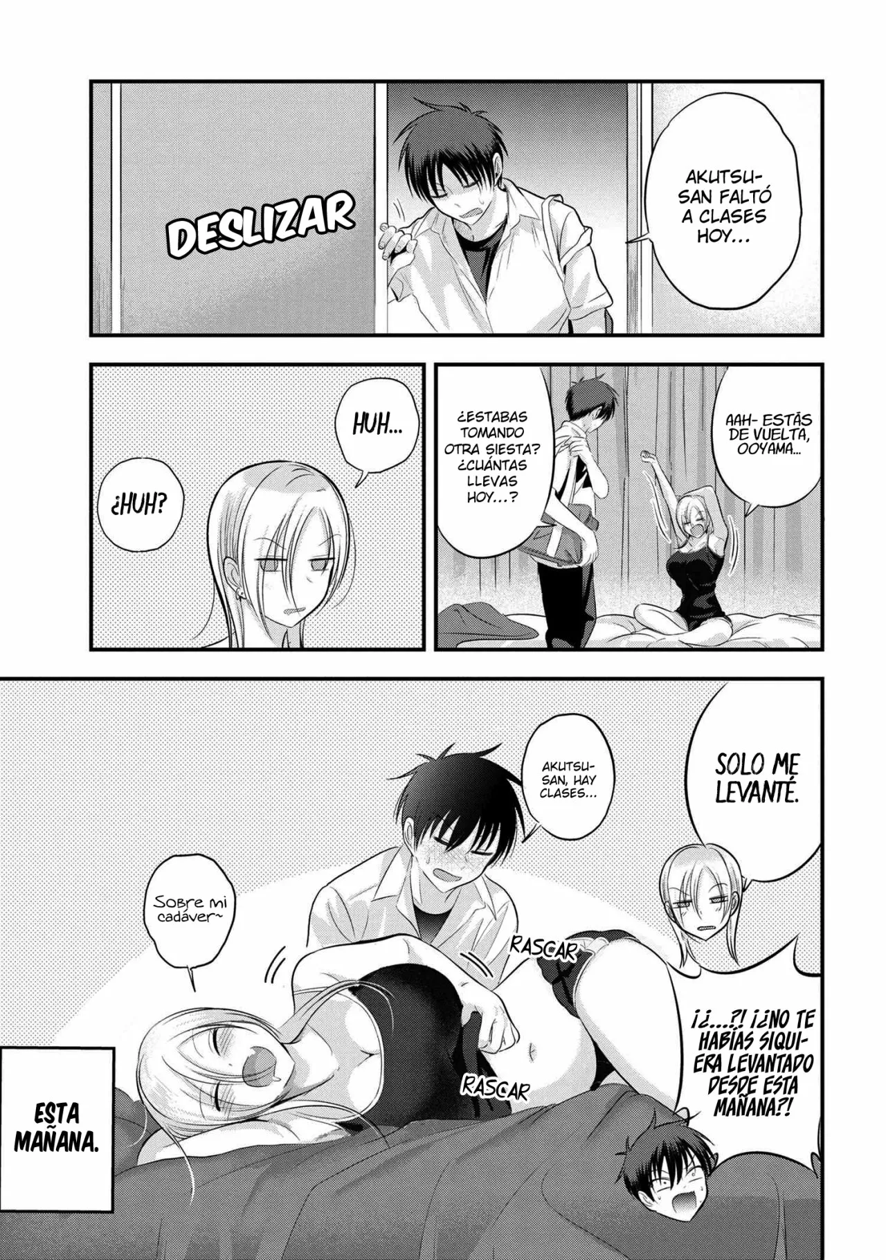Por favor ve a casa, ¡Akutsu-san! Capítulo 100 - Page 3