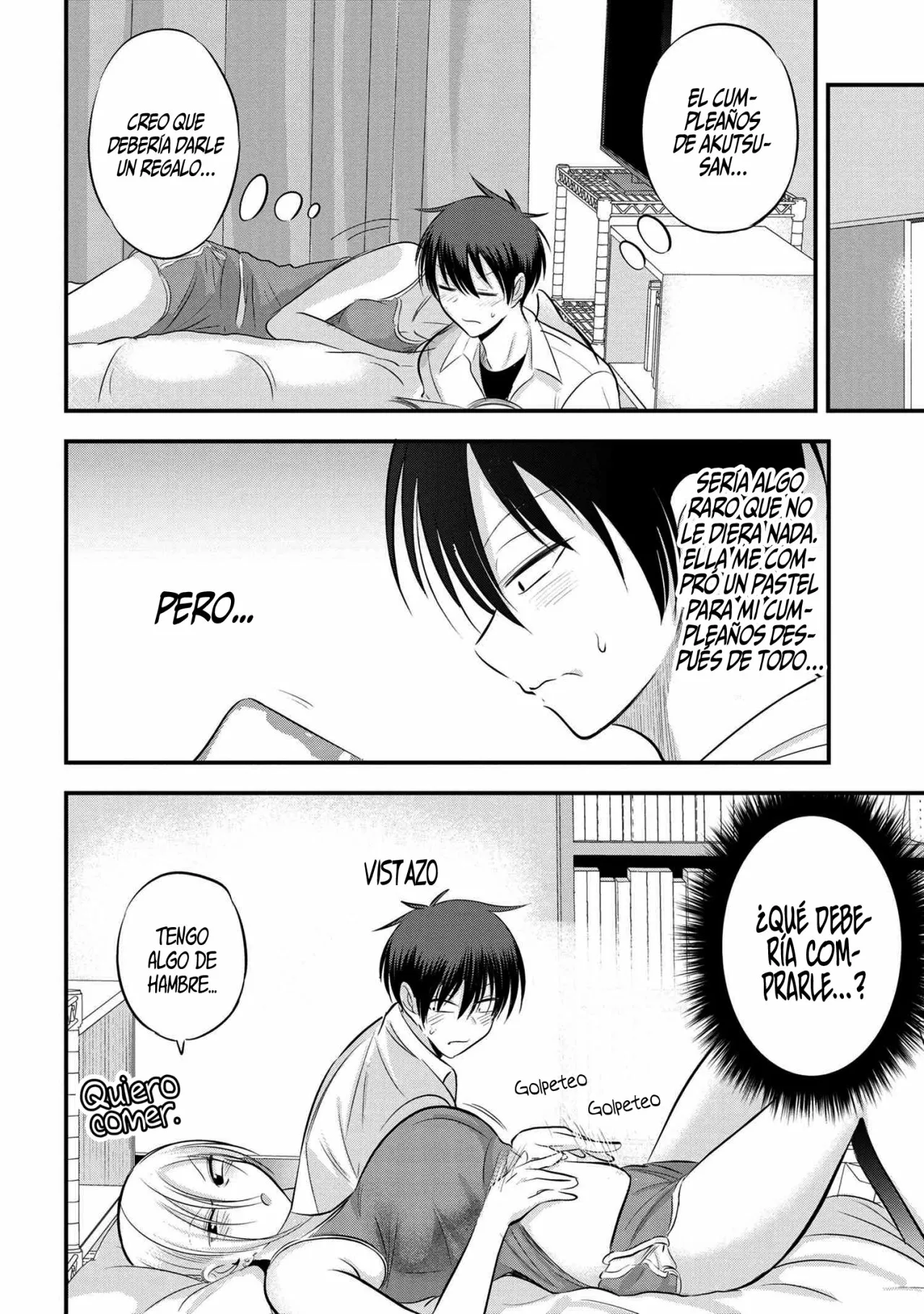 Por favor ve a casa, ¡Akutsu-san! Capítulo 103 - Page 4