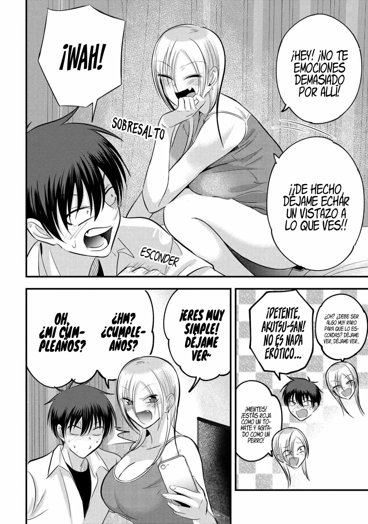 Por favor ve a casa, ¡Akutsu-san! Capítulo 103 - Page 9